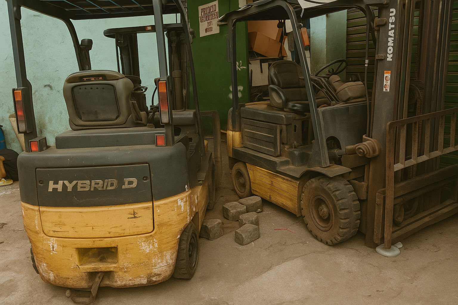 Empilhadeira Combustão - 02 Komatsu - FB25HB-11