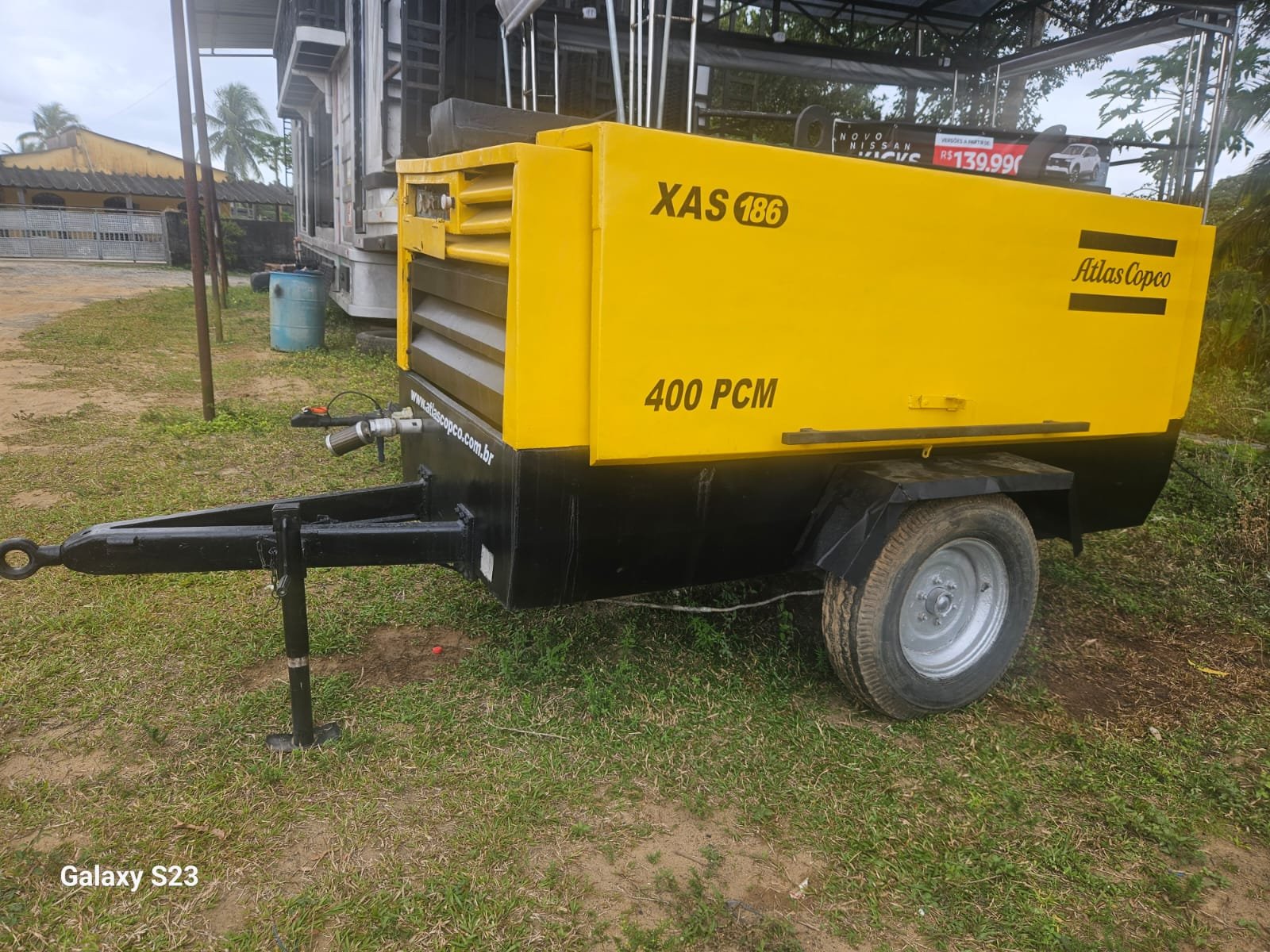 Compressor de Ar Portátil - Atlas Copco - XAS 186
