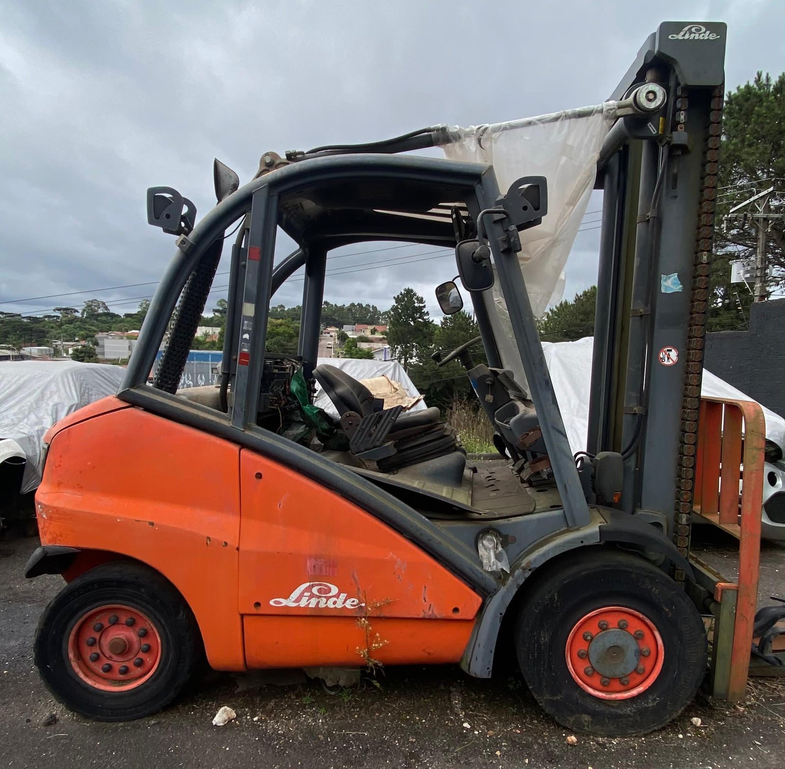 Empilhadeira Combustão - Linde - H50D